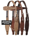 Showman Showman Argentina Cow Leather Headstall
