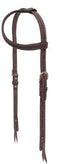 Showman Showman Argentina Cow Leather One Ear Headstall With Stainless Steel Hardware