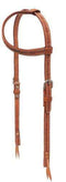Showman Showman Argentina Cow Leather One Ear Headstall With Stainless Steel Hardware