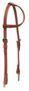 Showman Showman Argentina Cow Leather One Ear Headstall With Stainless Steel Hardware