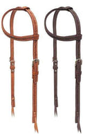 Showman Showman Argentina Cow Leather One Ear Headstall With Stainless Steel Hardware