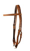 Showman Showman Argentina Harness Cow Leather Browband Headstall