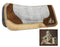 Showman Showman Argentina Leather Accented Saddle Pad