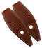 Showman Showman Basket Tooled Leather Slobber Straps