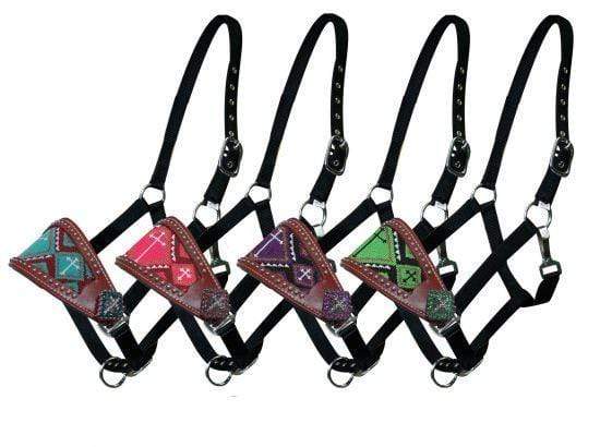 Showman Showman Beaded Bronc Nose Halter