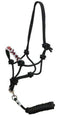 Showman Showman Beaded Nose Cowboy Knot Rope Halter With 7' Lead
