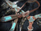 Showman Showman Bejeweled Metallic Leopard Print Headstall Set