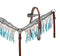 Showman Showman Blue Diamond Headstall Set