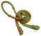 Showman Showman Braided Nylon Barrel Reins