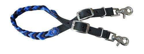 Showman Showman Braided Nylon Wither Strap With Conchos