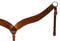 Showman Showman Contoured Leather Breast Collar