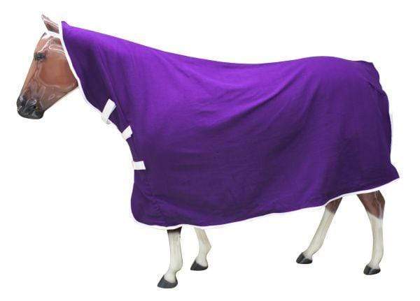 Showman Showman Contoured Polar Fleece Horse Cooler With Velcro Front
