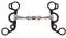 Showman Showman Copper Ring Dog Bone Bit