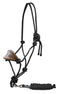 Showman Showman Cowboy Halter with Padded Bronc Style Nose