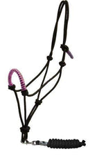 Showman Showman Cowboy Knot Rope Halter With 7' Lead