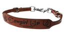 Showman Showman "Cowgirl Up" Branded Wither Strap