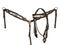 Showman Showman Cowhide Print Browband Headstall Set