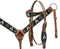 Showman Showman Crossed Guns Headstall Set