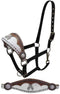 Showman Showman Crystal Rhinestone Crossed Guns Bronc Halter