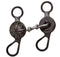 Showman Showman Dog Bone Brown Steel Bit