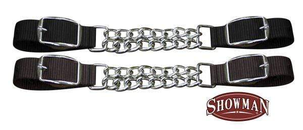 Showman Showman Double Chain Nylon Curb Chain