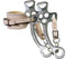 Showman Showman Fleece Lined Leather Noseband Hackamore