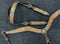 Showman Showman Floral Tooled Design Headstall Set with Teal Underlay