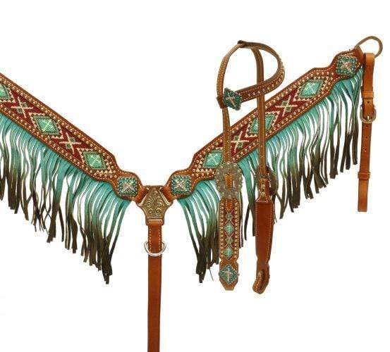 Showman Showman Fringe Headstall Set