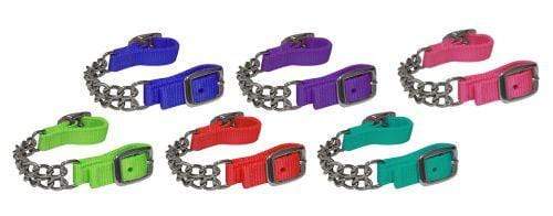 Showman Showman Fully Adjustable End Double Chain Nylon Curb Chain