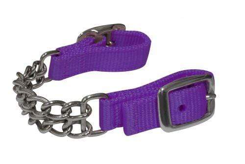 Showman Showman Fully Adjustable End Double Chain Nylon Curb Chain
