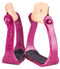 Showman Showman Glitter Epoxy Aluminum Stirrups