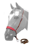 Showman Showman Glitter Overlay Leather Tie Down Noseband And Strap