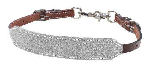 Showman Showman Glitter Overlay Leather Wither Strap