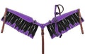 Showman Showman Glitter Overlay Single Ear Leather Headstall Set