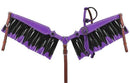Showman Showman Glitter Overlay Single Ear Leather Headstall Set