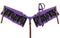 Showman Showman Glitter Overlay Single Ear Leather Headstall Set