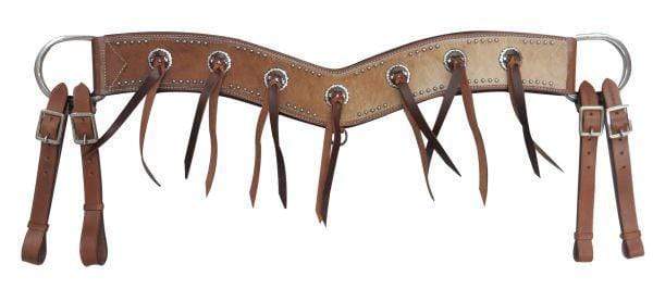 Showman Showman Hair-On Cowhide Tripping Collar