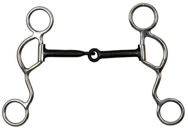 Showman Showman Half Moon Cheek Snaffle Bit