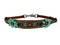 Showman Showman Hand Painted 3D Flower Wither Strap with Beaded Center