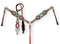 Showman Showman Headstall Set with Wool Southwest Blanket Inlay