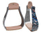 Showman Showman Holographic Navajo Print Stirrups