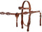 Showman Showman Horse Shoe Headstall Set
