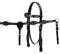 Showman Showman Horse Shoe Headstall Set