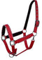 Showman Showman Horse Size Nylon Halter With Rope Border Design