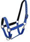 Showman Showman Horse Size Nylon Halter With Rope Border Design
