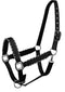 Showman Showman Horse Size Nylon Halter With Rope Border Design