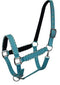 Showman Showman Horse Size Nylon Halter With Rope Border Design