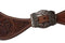 Showman Showman Ladies Size Argentina Cow Leather Raised Cross Concho Spur Straps