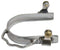 Showman Showman Ladies Size Nickel Plated Bumper Spurs