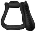 Showman Showman Leather Covered Western Stirrups